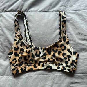 Leopard Print Women's Bralette